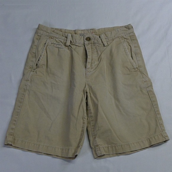 American Eagle 30 x 9" Khaki Prep‎ Chino Shorts - Picture 1 of 7